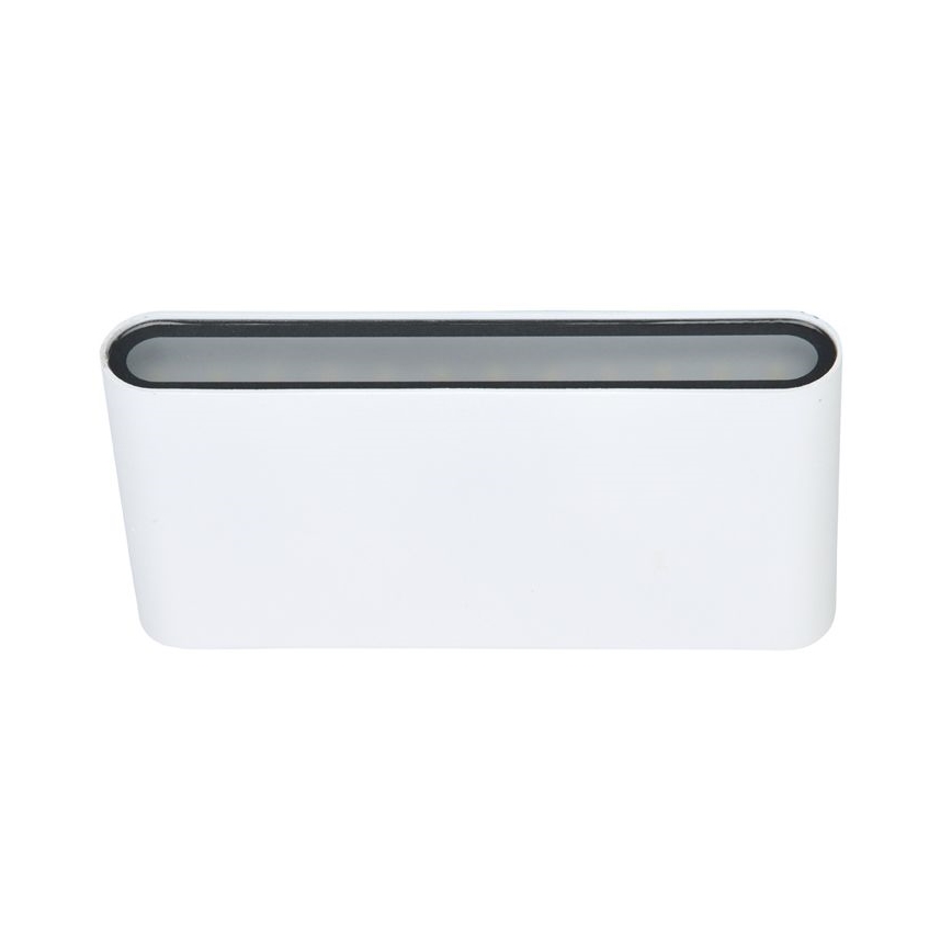 LED Vonkajšie nástenné svietidlo BRICK 2xLED/6W/230V 3000/4000/6500K IP65 biela