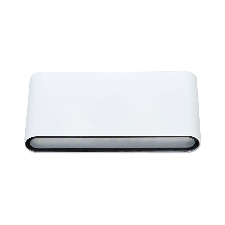 LED Vonkajšie nástenné svietidlo BRICK 2xLED/6W/230V 3000/4000/6500K IP65 biela