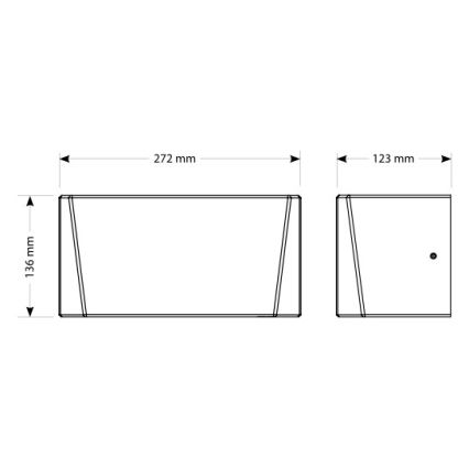 EcoStep 10305 - Sušič rúk R4.1 720W/230V strieborný
