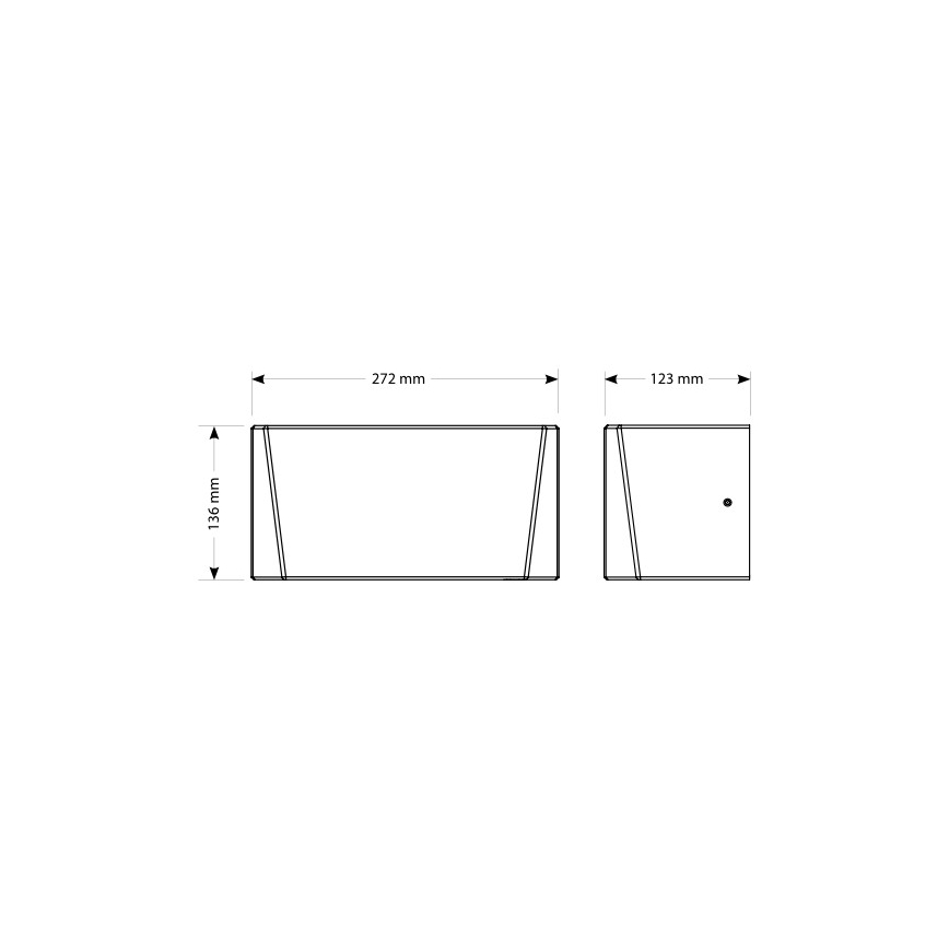 EcoStep 10305 - Sušič rúk R4.1 720W/230V strieborný