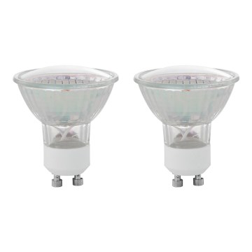 EGLO 11427 - SADA 2x LED Žiarovka GU10/3W SMD LED 3000K