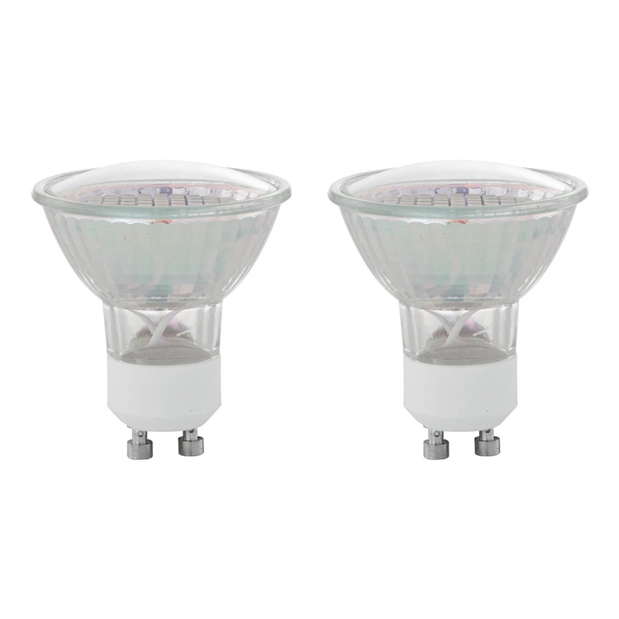 EGLO 11427 - SADA 2x LED Žiarovka GU10/3W SMD LED 3000K