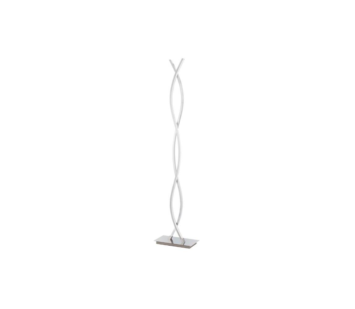 Eglo 183205 - LED stojacia lampa ALANI 2xLED/17W/230V matný chróm 183205
