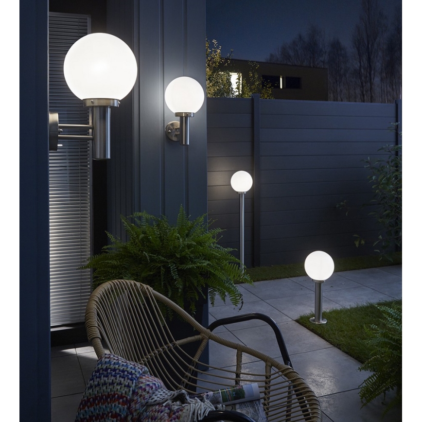 Eglo 18636 - Vonkajšia lampa NISIA 1xE27/60W/230V IP44