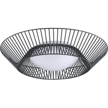 Eglo 200842 - LED stropné svietidlo PIASTRE LED/8,2W/230V pr. 39 cm čierna