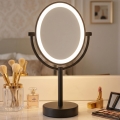 Eglo 201599 - Kozmetické zrkadlo s LED podsvietením LED/4W/4xAA IP65 čierna