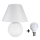 Eglo 23873 - LED Stolná lampa TINA 1xE14/5W/230V biela