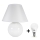 Eglo 23873 - LED Stolná lampa TINA 1xE14/6W/230V