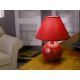 Eglo 23876 - LED Stolná lampa TINA 1xE14/5W/230V červená