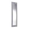 Eglo 27814 - Vonkajšie zapustené svietidlo ZIMBA 1xE27/60W/230V IP44 sivá