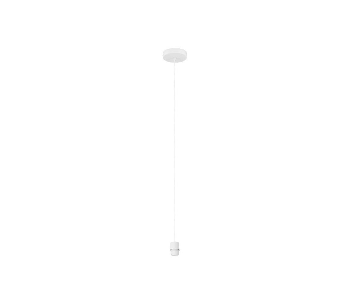 Eglo 300171 - Napájací kábel CURITIBA 1xE27/40W/230V biela 300171