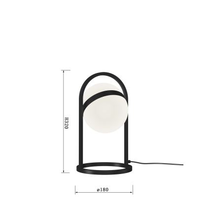 Eglo 300342 - LED stmievateľná dotyková stolná lampa AVIGNON LED/10,5W/230V