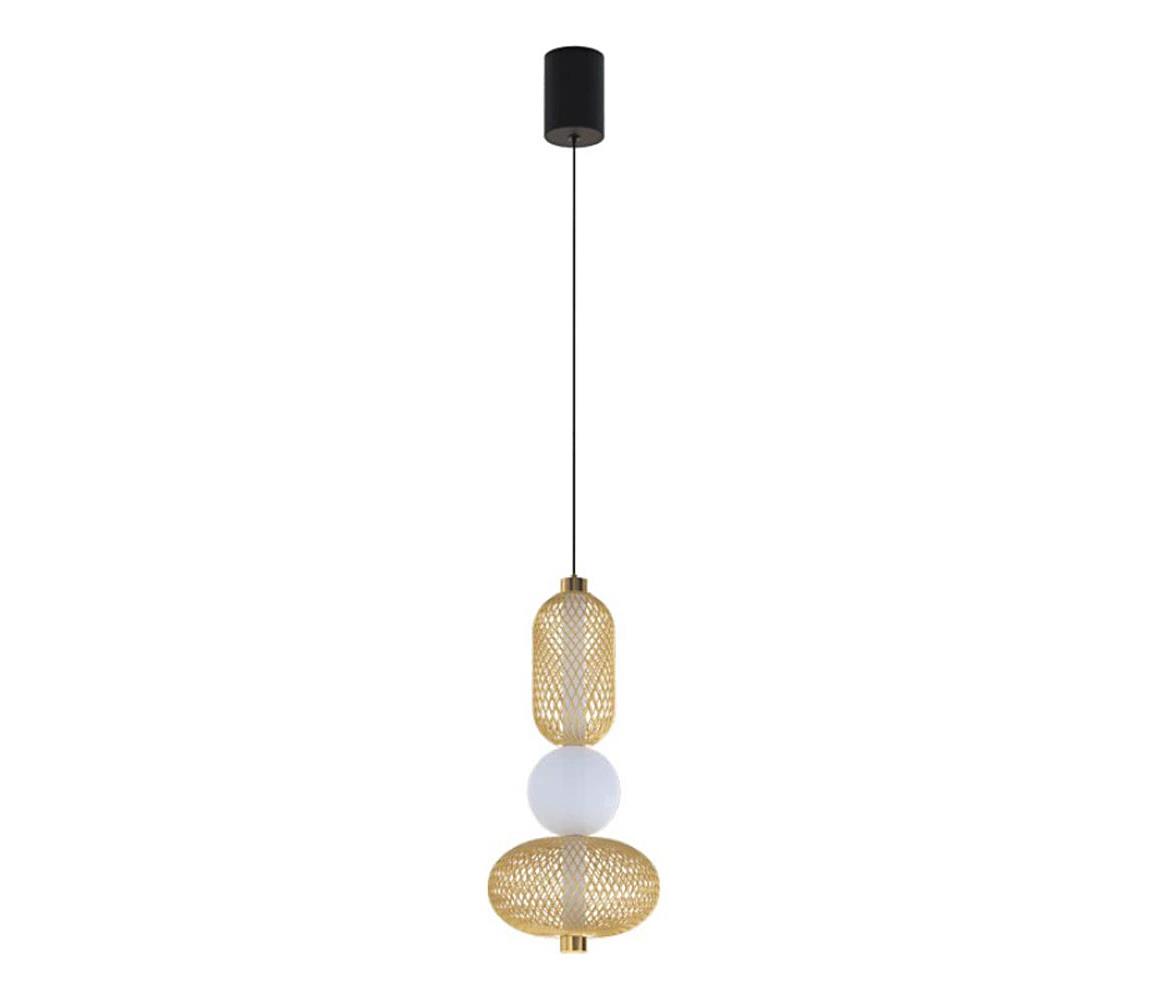 Eglo 300477 - stmievateľný LED luster na lane CEGLIE LED/12W/230V 2200-6500K zlatá +DO 300477