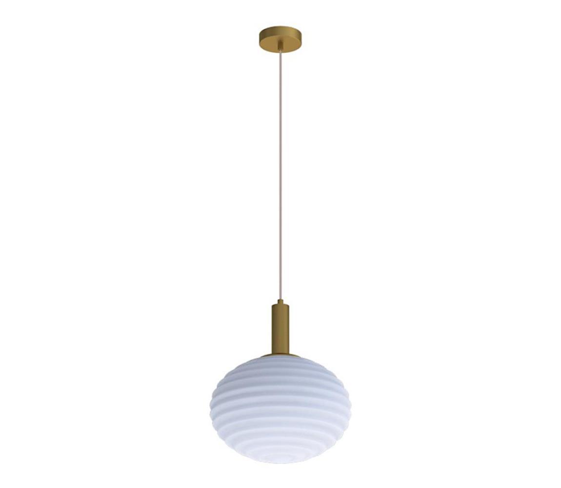 Eglo 300499 - Závesné svietidlo ERCALTO 1xE27/25W/230V zlaté 300499