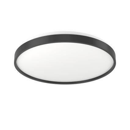 Eglo 300692- LED RGBW Stmievateľné stropné svietidlo MOZONCILLO-Z LED/28,3W/230V 2700-6500K priemer 48,4 cm čierna + diaľkové ovládanie