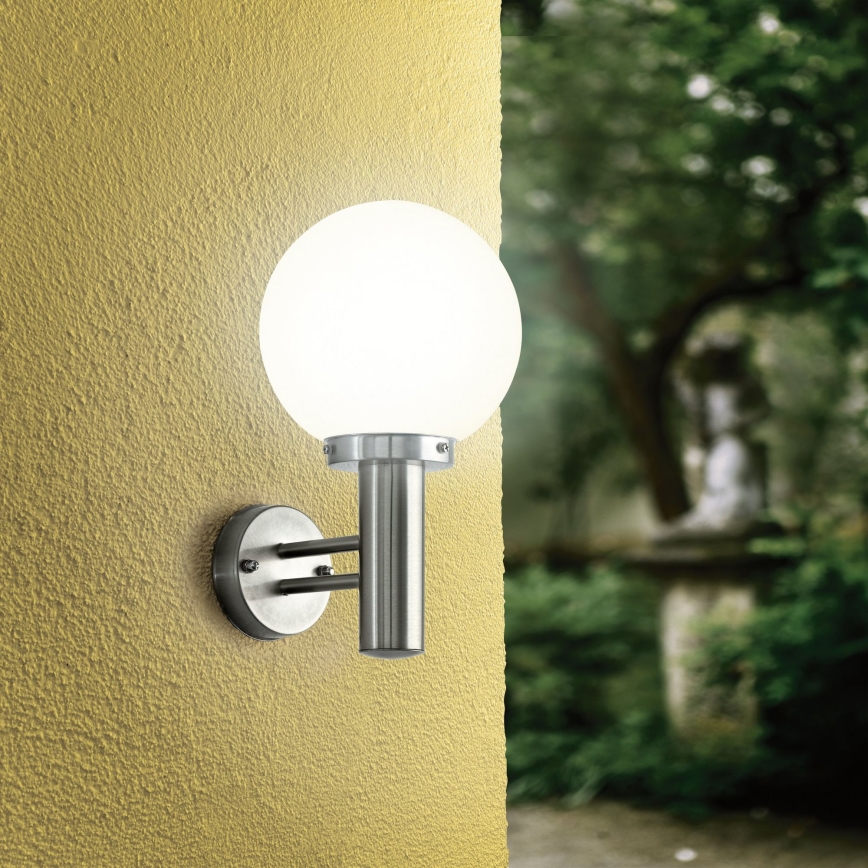 Eglo - Vonkajšia lampa NISIA E27/60W/230V