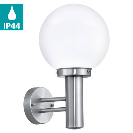 Eglo - Vonkajšia lampa NISIA E27/60W/230V