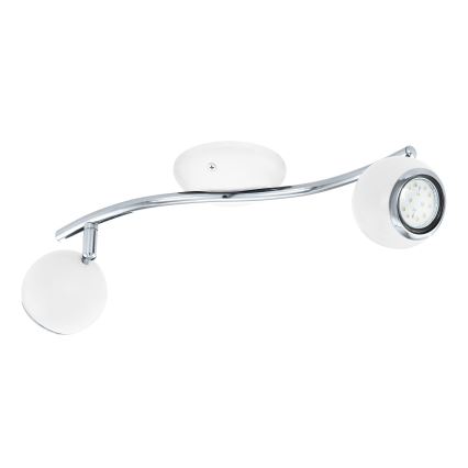 Eglo - LED Bodové svietidlo 2xGU10/3W LED
