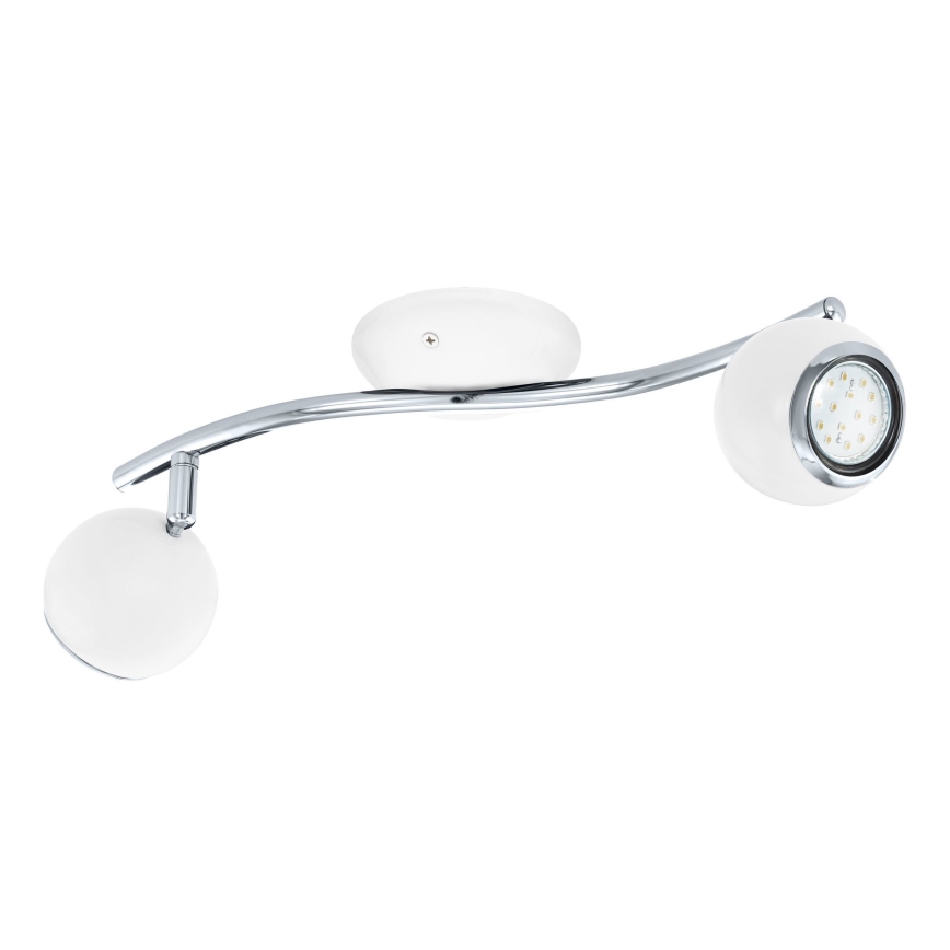 Eglo - LED Bodové svietidlo 2xGU10/3W LED