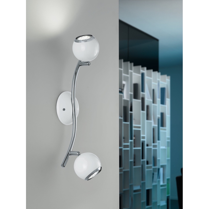 Eglo - LED Bodové svietidlo 2xGU10/3W LED