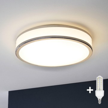Eglo 31025 - LED stropné svietidlo do kúpeľne PALERMO 1xE14/40W/230V IP44