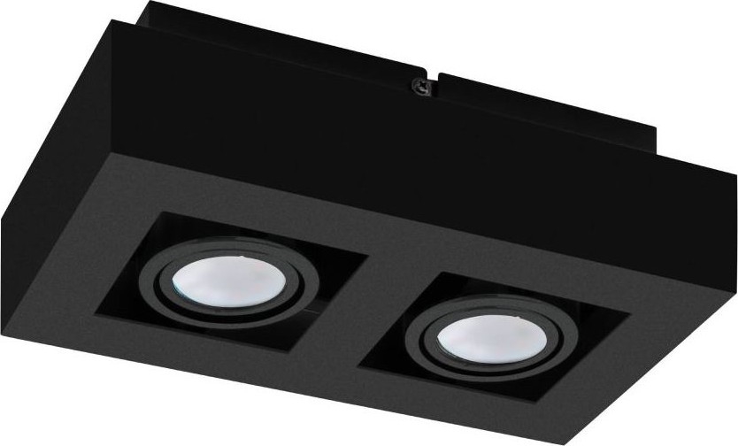 Eglo 31063 - LED bodové svietidlo MENDOZA 2xLED/4,7W/230V 3000K čierne