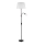 Eglo 31178 - Stojacia lampa ALMACEN 1xE27/60W/230V + 1xE14/25W čierna/biela