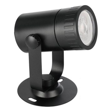 Eglo 31374 - LED RGBW Stmievateľná vonkajšia lampa NEMA-Z 1xGU10/5W/230V 2700-6500K IP65 čierna