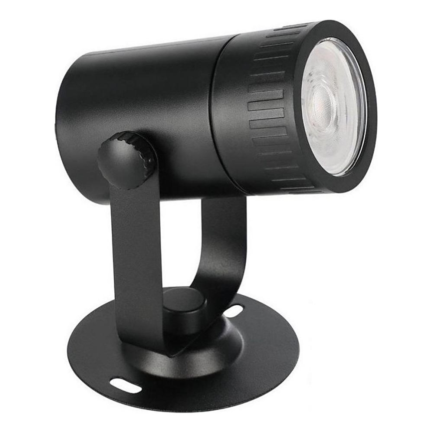 Eglo 31374 - LED RGBW Stmievateľná vonkajšia lampa NEMA-Z 1xGU10/5W/230V 2700-6500K IP65 čierna