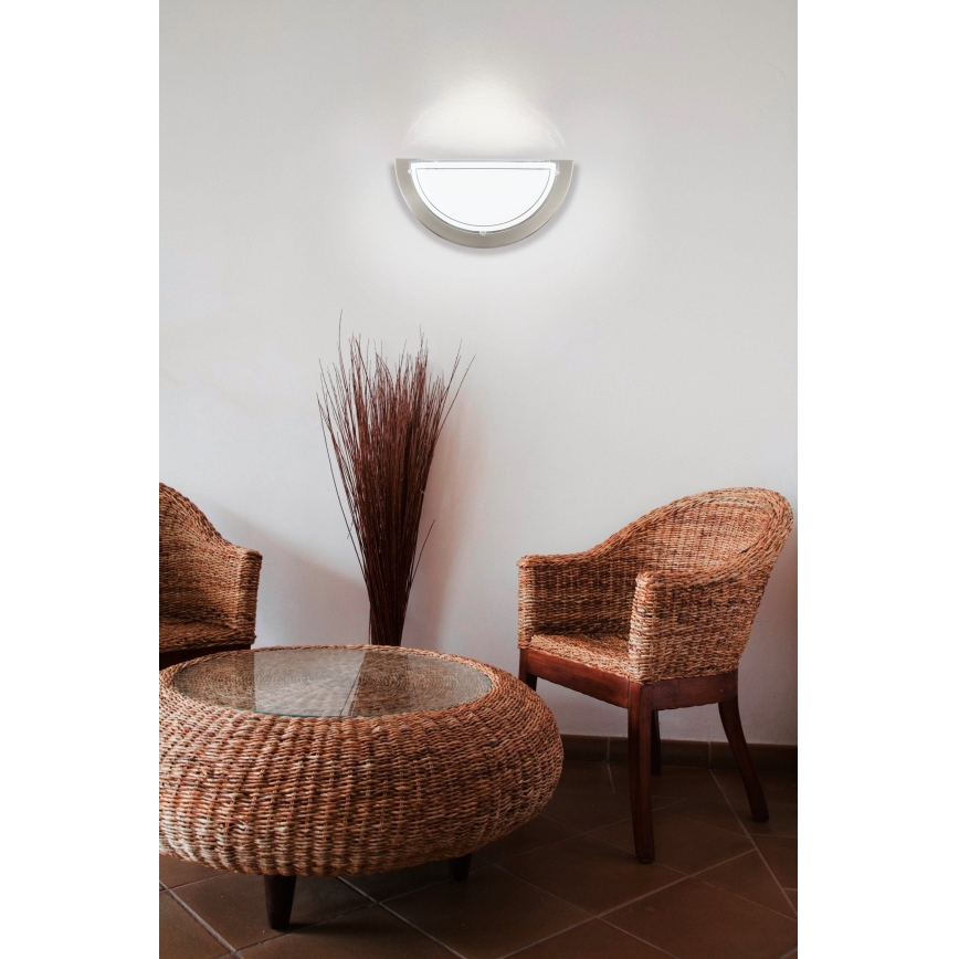 Eglo 31437 - Nástenné svietidlo 1xE27/60W/230V matný chróm
