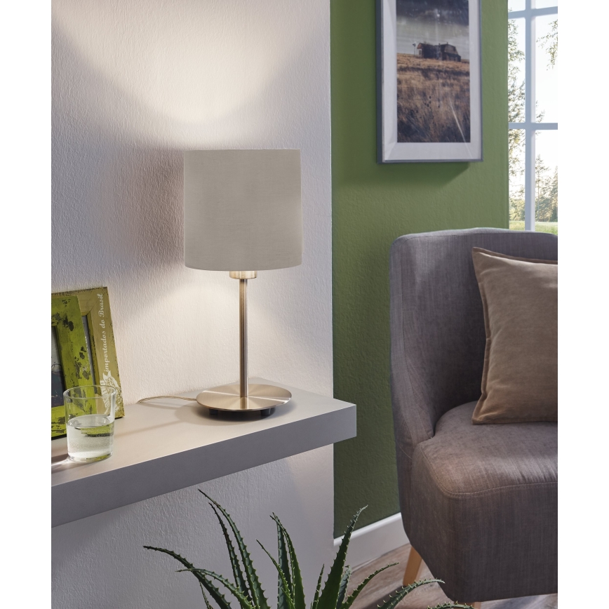 Eglo - Stolná lampa 1xE27/60W/230V