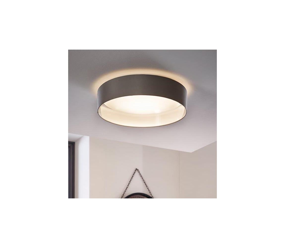 Eglo 31623 - LED stropné svietidlo MASERLO LED/16W/230V pr. 40,5 cm sivá/strieborná 31623