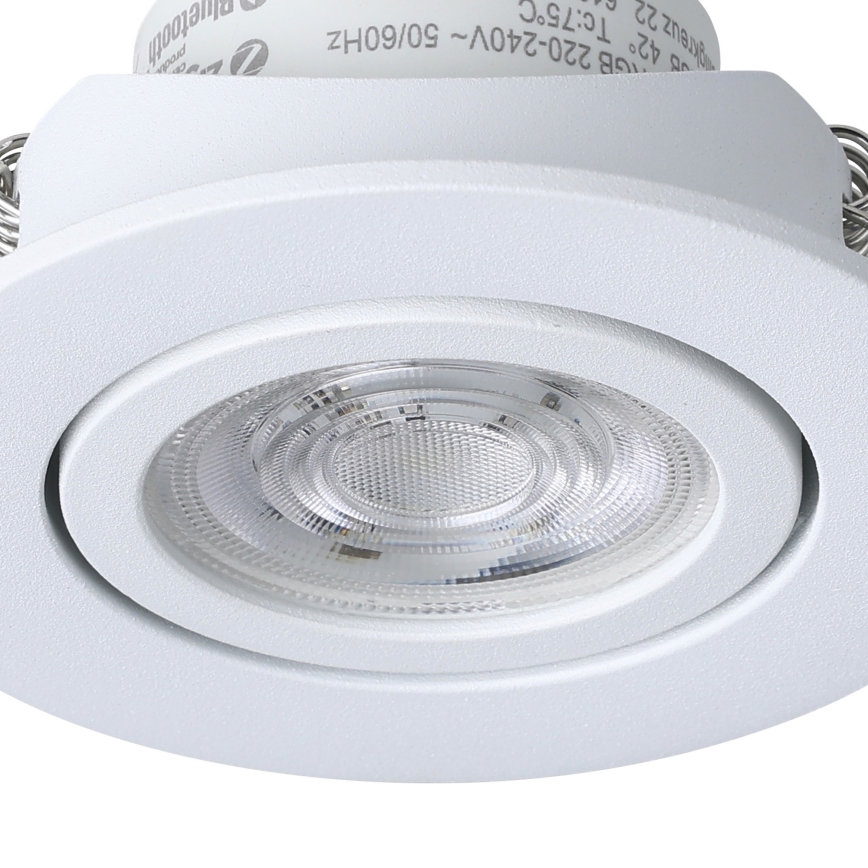 Eglo 31696 - LED RGBW Stmievateľné podhľadové svietidlo SALICETO-Z LED/4,7W/230V 2700-6500K biela