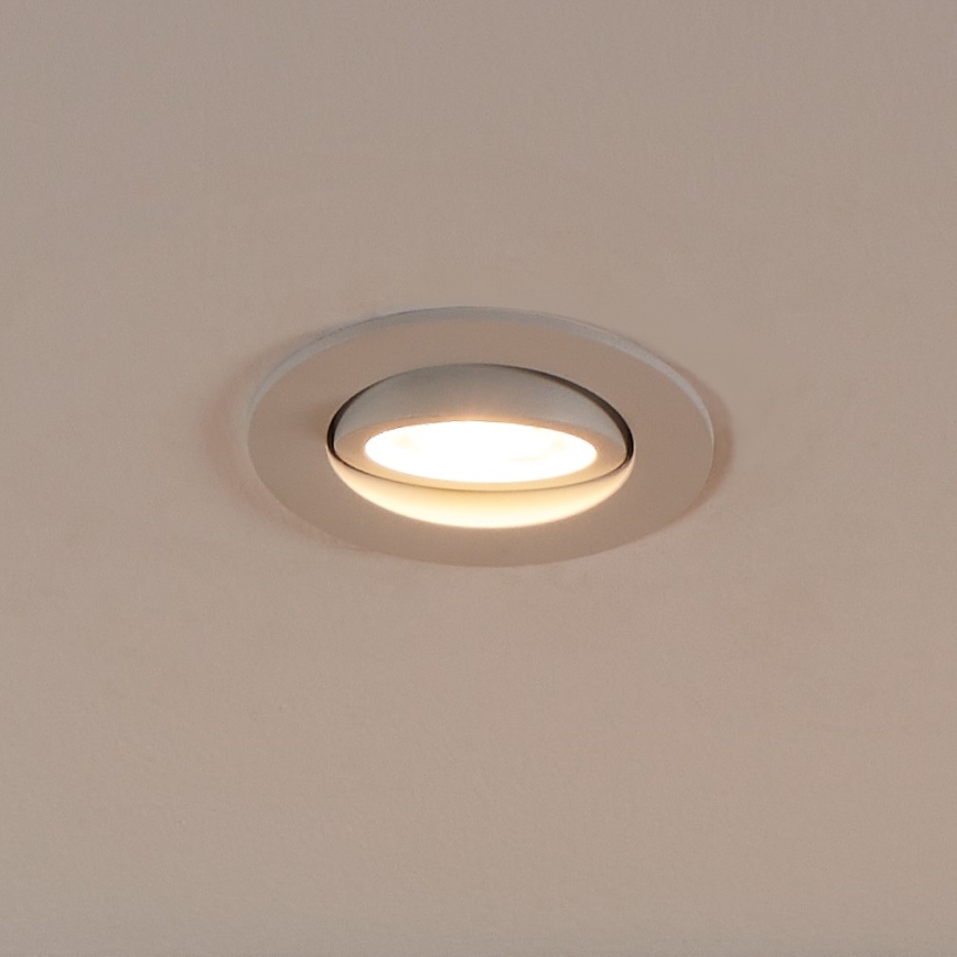 Eglo 31696 - LED RGBW Stmievateľné podhľadové svietidlo SALICETO-Z LED/4,7W/230V 2700-6500K biela