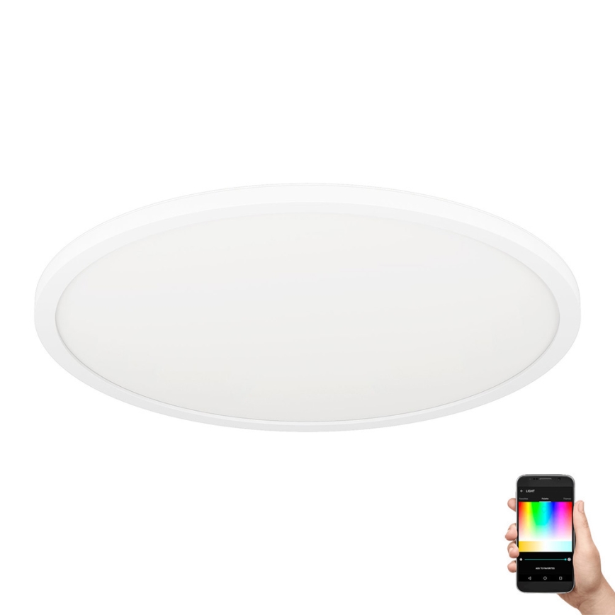 Eglo 31699 - LED RGBW Stmievateľné stropné svietidlo ROVITO-Z LED/16,5W/230V 2700-6500K biela