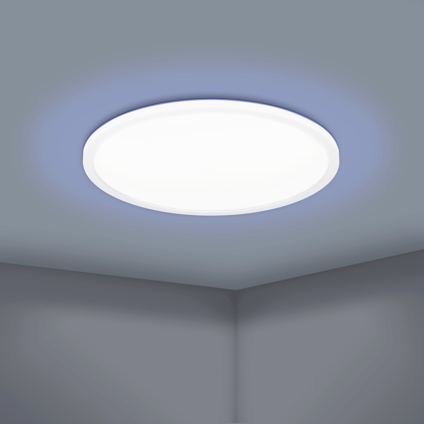 Eglo 31699 - LED RGBW Stmievateľné stropné svietidlo ROVITO-Z LED/16,5W/230V 2700-6500K biela