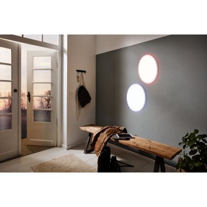 Eglo 31699 - LED RGBW Stmievateľné stropné svietidlo ROVITO-Z LED/16,5W/230V 2700-6500K biela