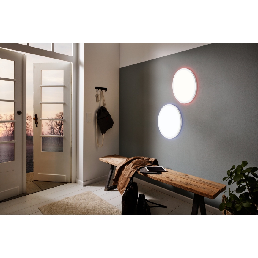 Eglo 31699 - LED RGBW Stmievateľné stropné svietidlo ROVITO-Z LED/16,5W/230V 2700-6500K biela