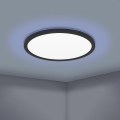 Eglo 31704 - LED RGBW Stmievateľné stropné svietidlo ROVITO-Z 1xLED/16,5W/230V 2700-6500K pr. 42 cm čierna