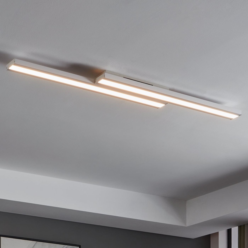 Eglo 31713 - LED RGBW Stmievateľné stropné svietidlo SALITERAS-Z LED/20,4W/230V 2700-6500K biela