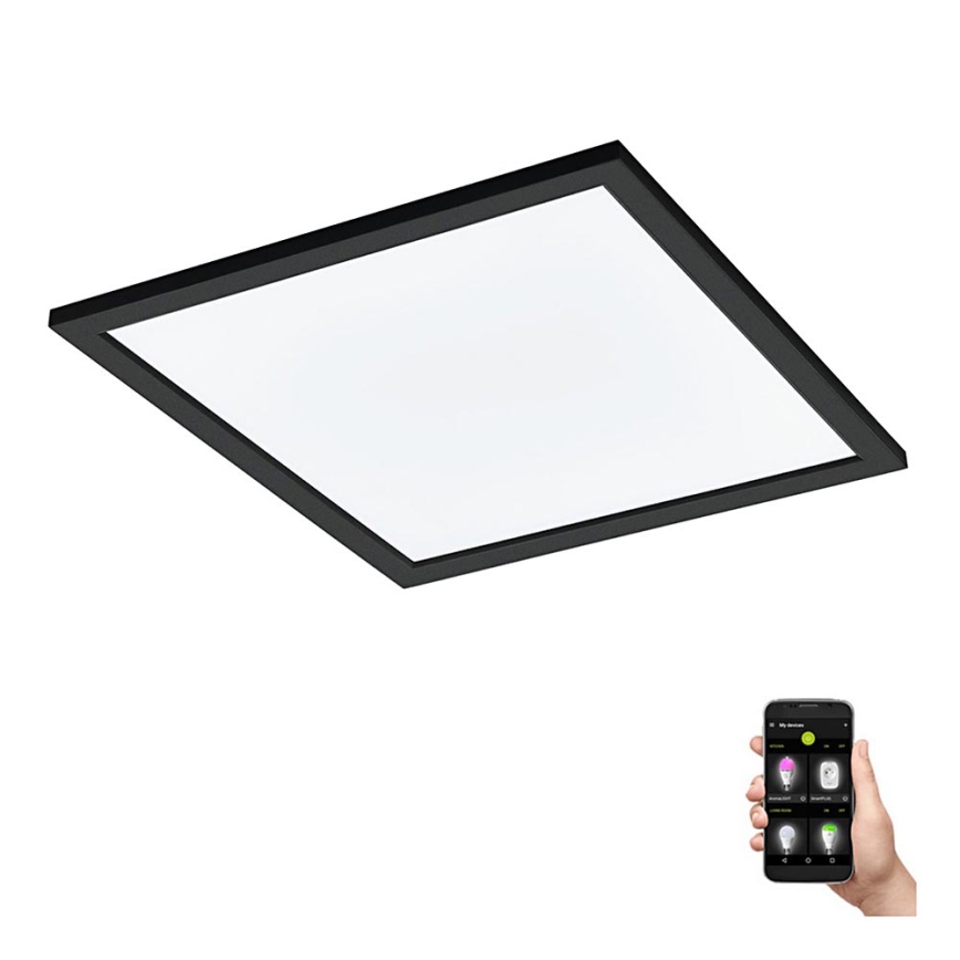 Eglo 31724 - LED Stmievateľné stropné svietidlo SALOBRENA-Z LED/21,5W/230V 2700-6500K čierna