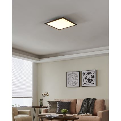 Eglo 31724 - LED Stmievateľné stropné svietidlo SALOBRENA-Z LED/21,5W/230V 2700-6500K čierna