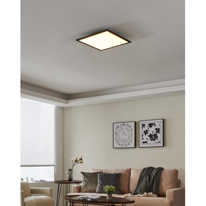 Eglo 31724 - LED Stmievateľné stropné svietidlo SALOBRENA-Z LED/21,5W/230V 2700-6500K čierna