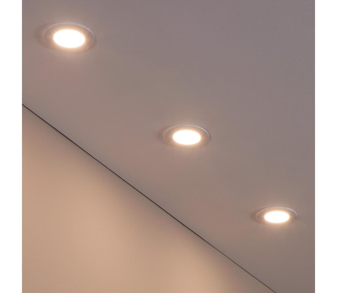 Eglo 31741 - SADA 3xLED Stmievateľné svietidlo FUEVA-Z LED/2,8W/230V IP44 biela 31741