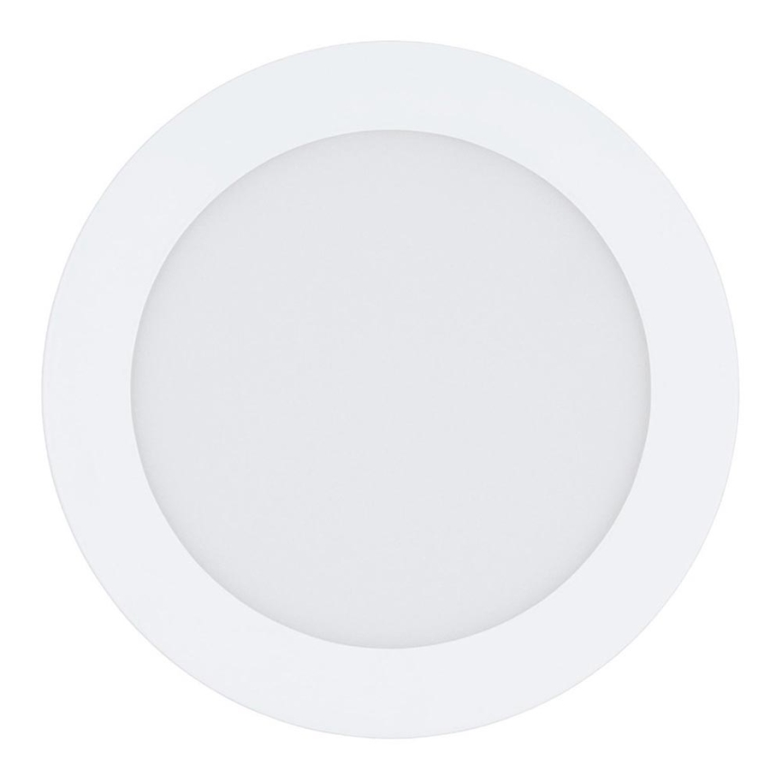 Eglo 31742 - LED stmievateľné kúpeľňové zapustené svietidlo FUEVA-Z LED/10,5W/230V 2700-6500K IP44 biela pr. 16,5 cm