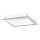 Eglo 31898 - Stropné svietidlo AURIGA 4xE14/40W/230V 38,5x38,5cm lesklý chróm