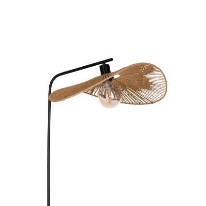 Eglo - Stojacia lampa 1xE27/42W/230V hnedá/čierna