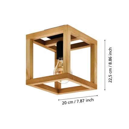 Eglo 32146 - Stropné svietidlo BLACKCROWN 1xE27/40W/230V