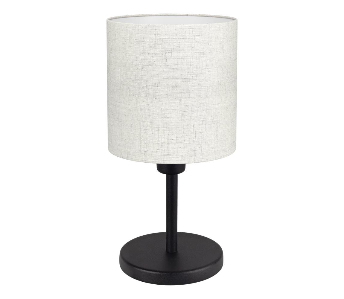 Eglo 32219 - Stolná lampa MONTETTO 1xE14/40W/230V krémová/čierna 32219