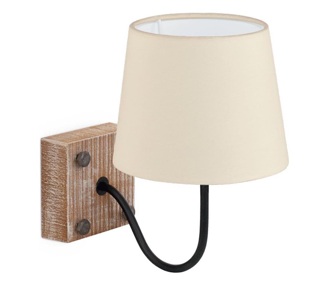 Eglo 32248 - Nástenné svietidlo 1xE14/40W/230V hnedá/béžová 32248